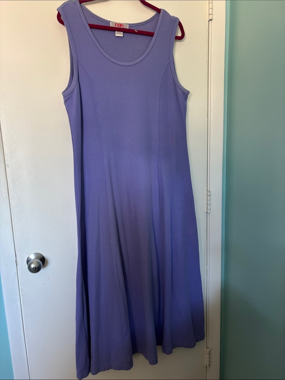 Fads Lavender Sleeveless A-Line Dress extra large XL